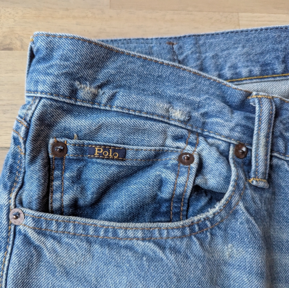 POLO RALPH LAUREN Denim‎ Varick Straight-Leg Jeans (Sz 34x32) - Picture 9 of 16